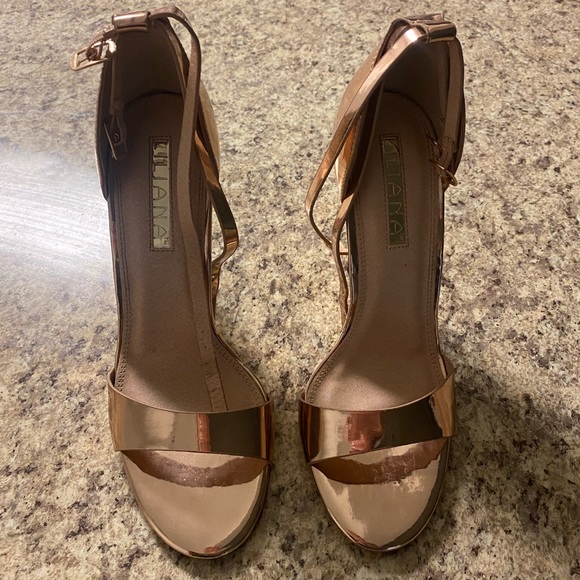 Shoes - Rose Gold Heels